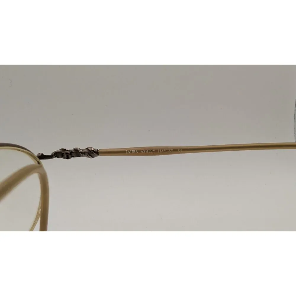 Laura Ashley Hayley Gold Rimed Eyeglass Frames